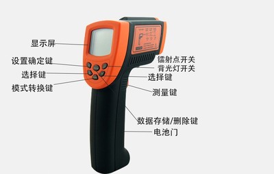 DR8500 紅外測溫儀 非接觸式測溫的智能解決方案
